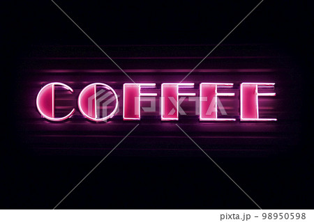Coffee - Neon light 98950598