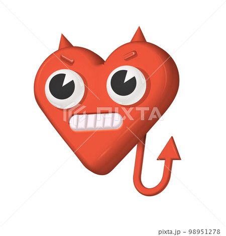 devil heart clip art