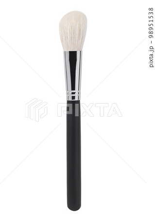 Cosmetic makeup brush, isolated on a white background Cosmetic makeup brush, isolated on a white background 98951538