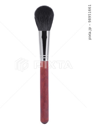 Brush for powder isolated on white background Brush for powder isolated on white background 98951661