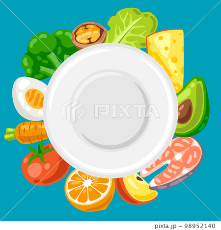 food plate clip art