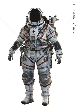 Space suits isolated on transparent background. Ai generated. Space suits isolated on transparent background. Ai generated. 98952881