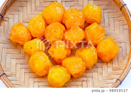 Dried plums. Candied dried fruit 98959537