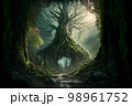 Giant mother tree AI generative	 98961752