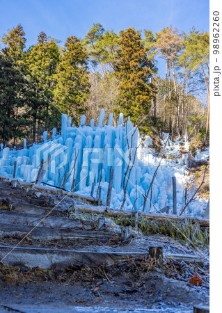 【愛知県】湧水広場の氷瀑・いなぶの氷瀑 98962260