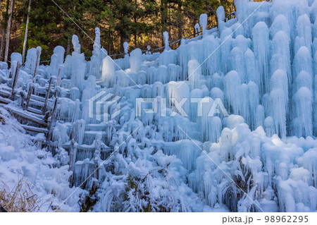 【愛知県】湧水広場の氷瀑・いなぶの氷瀑 98962295