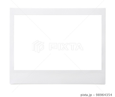 インスタントフィルムの画像合成用フレーム 98964354