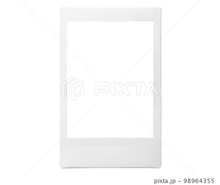 インスタントフィルムの画像合成用フレーム 98964355