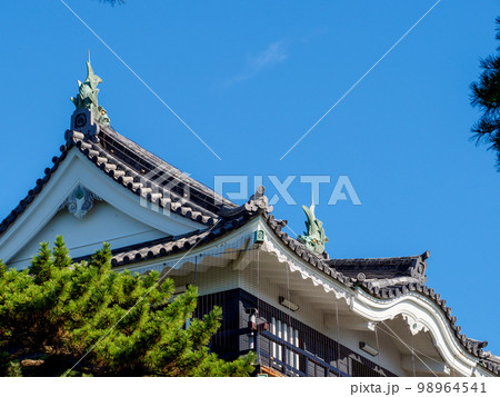 夏の岡崎城 98964541