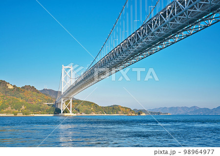 【因島大橋記念公園より因島大橋】 広島県尾道市因島大浜町 98964977