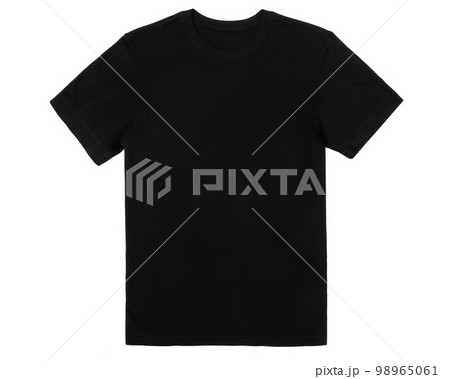 無地の黒いTシャツ 98965061