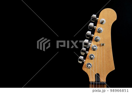 エレキギターのヘッド 98966851