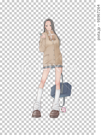 ギャル女子高生 98967264