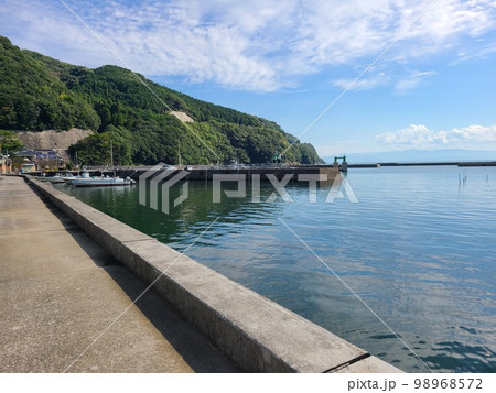 湯ノ口港近辺の風景　獅子島　長島町　出水郡　鹿児島県 98968572