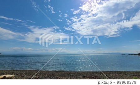 湯ノ口港近辺の風景　獅子島　長島町　出水郡　鹿児島県 98968579