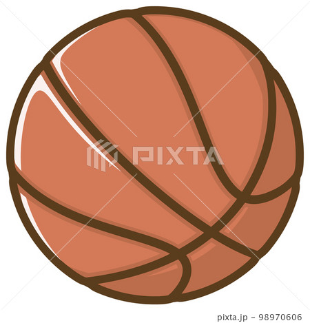 バスケットボールのイラスト素材 [98970606] - PIXTA