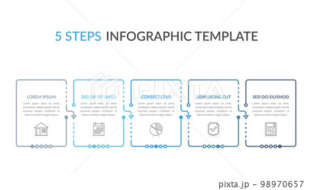 5 Steps - Infographic Template 5 Steps - Infographic Template 98970657