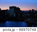 富士山も見える芝浦夜景 98970748