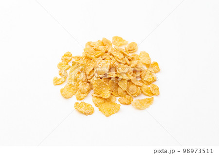 コーンフレーク　白バック 98973511