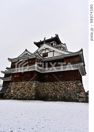 冬の福知山城 98974380