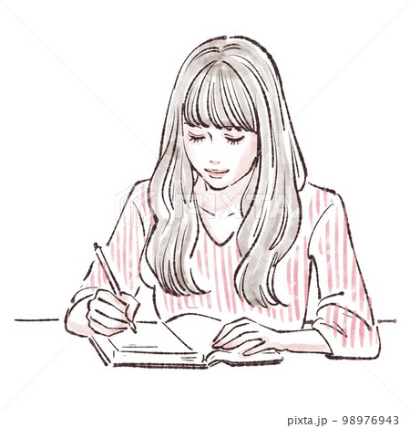 読書, 本, 勉強, 学ぶ, 知識, 塾, 調べる, 雑誌, 資格, 大学, 高校, 受験, 図書館 98976943