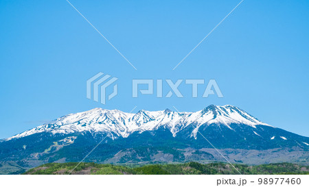 春の御嶽山 春の御嶽山 98977460