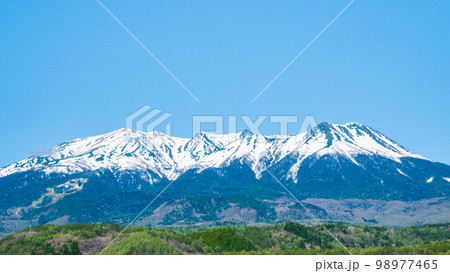 春の御嶽山 春の御嶽山 98977465