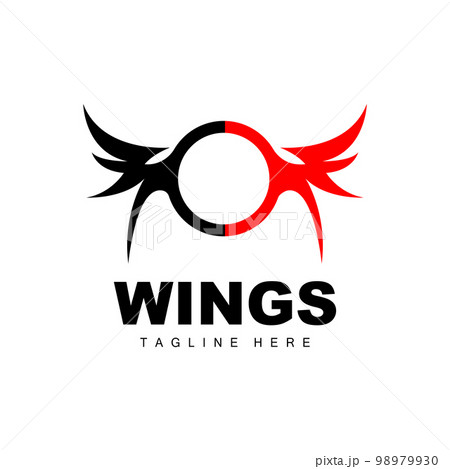Wings Logo, Phoenix Logo, Bird Wing Vector, Template Illustration, Wing Brand Design 98979930