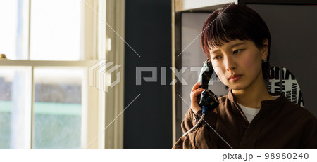 電話中 98980240