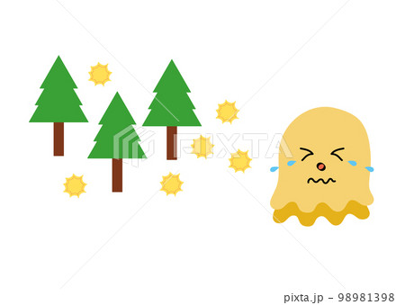 花粉症で悩む妖精 98981398