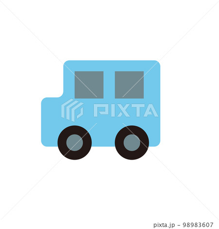 水色の車 98983607