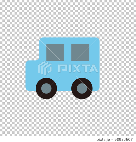 水色の車 98983607