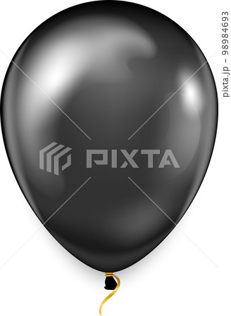 Realistic colorful hot air balloon. Realistic colorful hot air balloon. 98984693