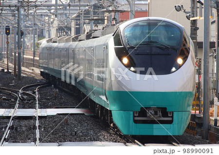 常磐線特急ひたち号（E657系フレッシュひたちカラー：緑色） 98990091