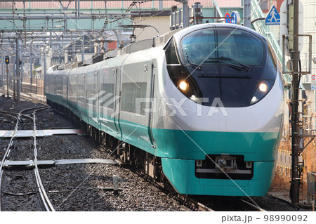 常磐線特急ひたち号（E657系フレッシュひたちカラー：緑色） 98990092