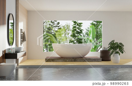 minimal rest room mock up minimal rest room mock up 98990263