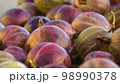 Ripe red gooseberries 98990378