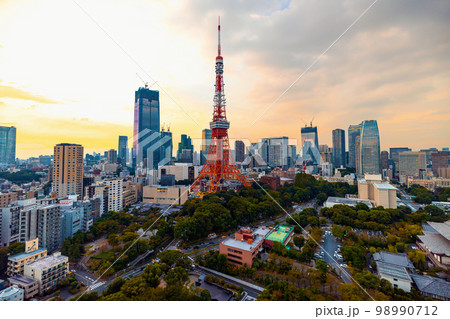 Tokyo Tower, in Minato, Tokyo, Japan Tokyo Tower, in Minato, Tokyo, Japan 98990712