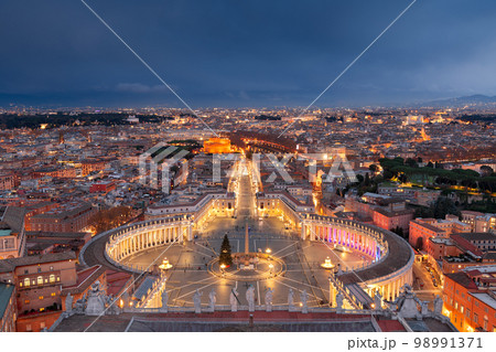 Vatican City State at Night Vatican City State at Night 98991371
