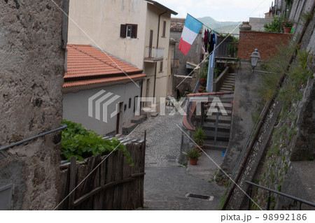 Pietravairano, a medieval village in the province of Caserta, Italy. Pietravairano, a medieval village in the province of Caserta, Italy. 98992186