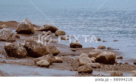 The pebbly beach at Stanley Park Vancouver The pebbly beach at Stanley Park Vancouver 98994216