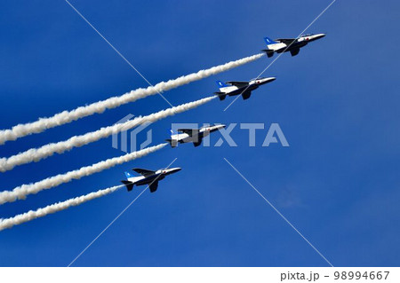 この技術が日本の空を護る…美しい編隊飛行を魅せるブルーインパルス 98994667