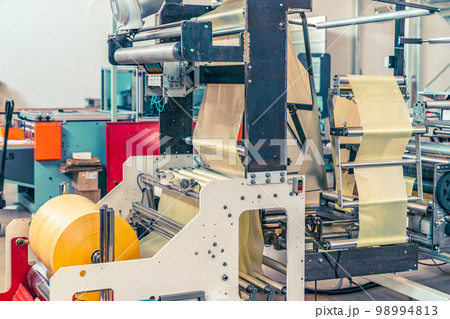 robotic line for the production of plastic bags robotic line for the production of plastic bags 98994813