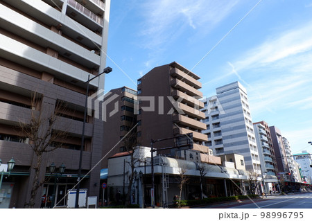 八王子市横山町の街並み 八王子市横山町の街並み 98996795