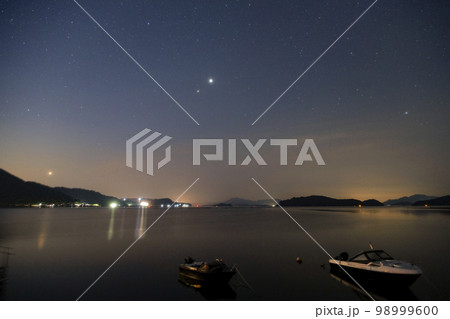 初夏の瀬戸内の星空　惑星大集合 98999600