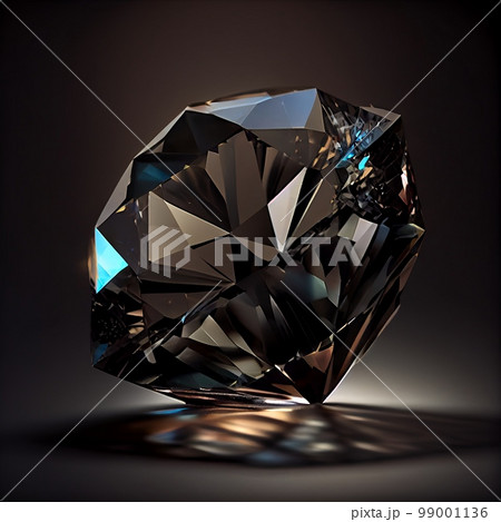 Shiny Black diamond gem isolated on black background. Natural precious mineral stone artistic illustration. Decorative Black diamond crystal gemstone realistic square poster. Shiny Black diamond gem isolated on black background. Natural precious mineral stone artistic illustration. Decorative Black diamond crystal gemstone realistic square poster. 99001136