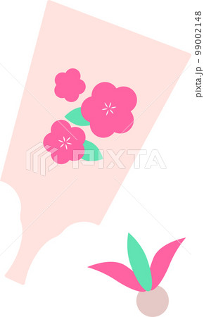 羽子板と羽 羽子板と羽 99002148