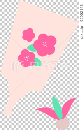 羽子板と羽 羽子板と羽 99002148