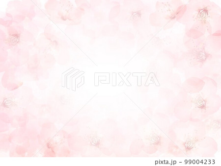 桜の花全体の背景 99004233