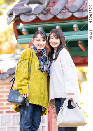 女子旅 旅行 若い女性 女子旅 旅行 若い女性 99004320